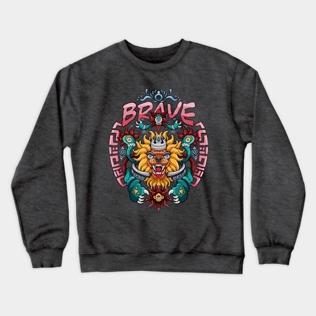 BRAVE Crewneck Sweatshirt by Koyung500